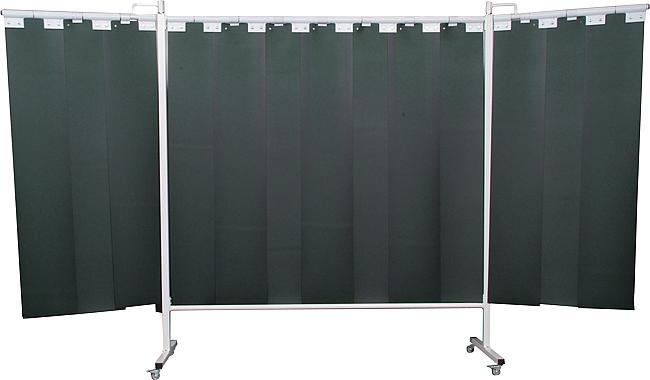Schwei&#223;schutzwand „Premium“, dreiteilig, green-9