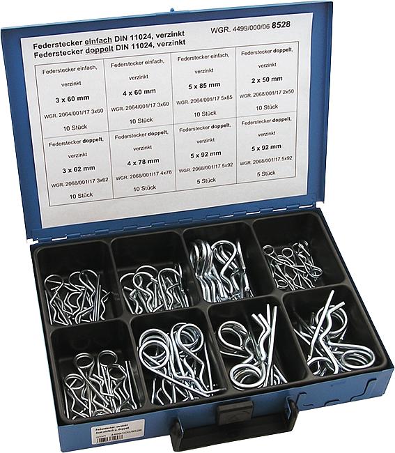 Federstecker, 70-tlg.