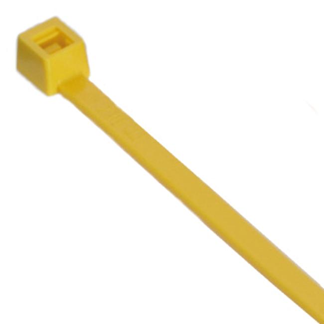 Kabelband, gelb, 2,5 x 98 mm, 100 Stck., 100 Stck.