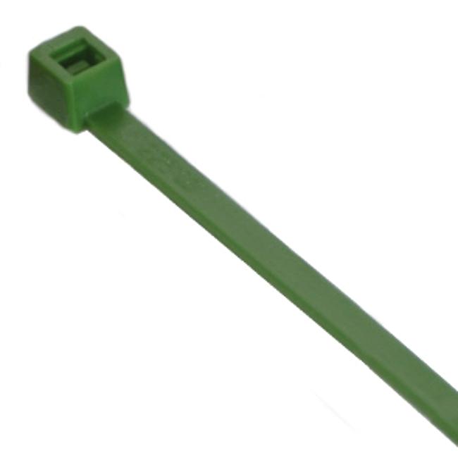 Kabelband, gr&#252;n,  4.8 x 200 mm, 100 Stck., 100 Stck.