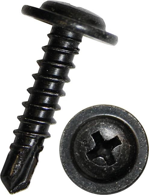 Linsen-Blechschrauben, 4,8 x 13 mm, 100 Stck., 100 Stck.
