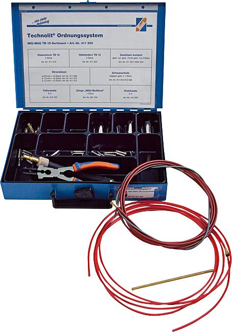 MIG-MAG TB 15 Sortiment