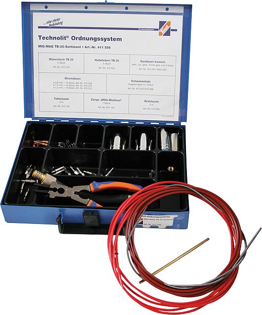 MIG-MAG TB 25 Sortiment