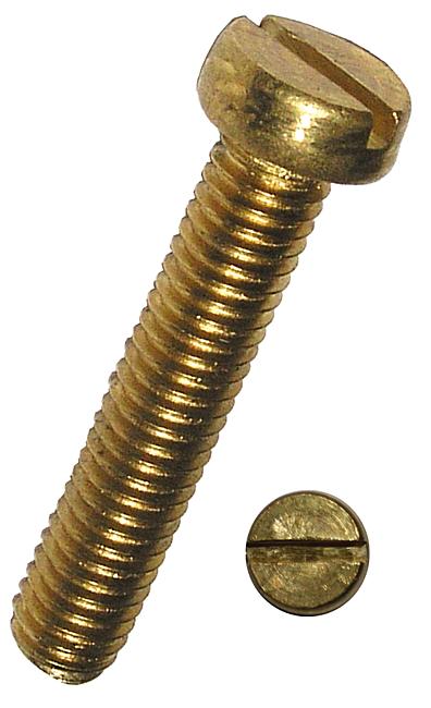 Zylinderschraube Messing, 6 x 30 mm, 100 Stck., 100 Stck.
