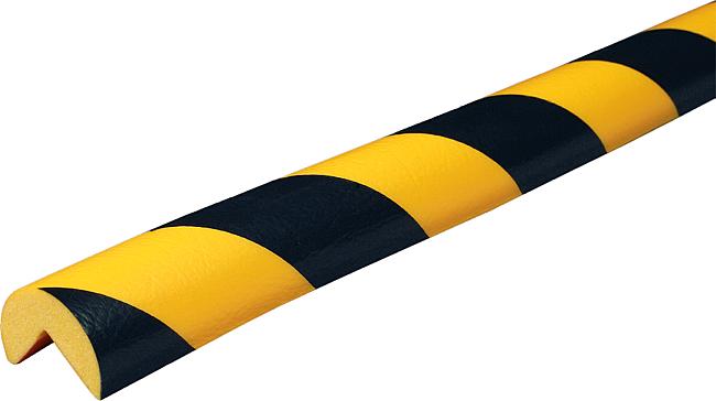 Eckschutz, Typ A, gelb/schwarz, 1 m