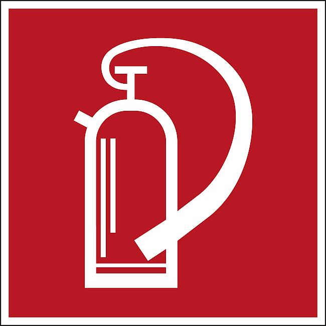 Feuerl&#246;scher, FO, 100 x 100 mm
