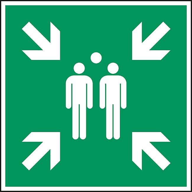 Sammelstelle, AL, 500 x 500 mm