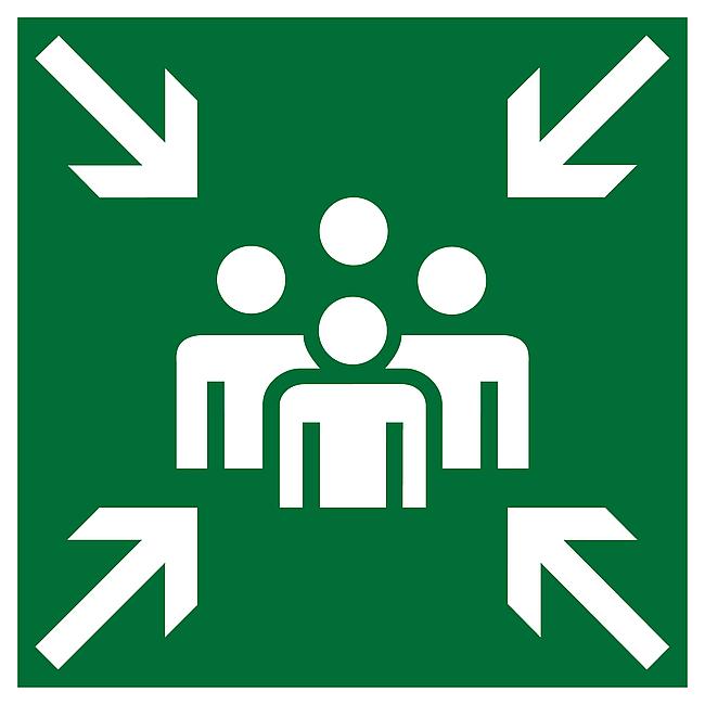 Sammelstelle, FO, 300 x 300 mm