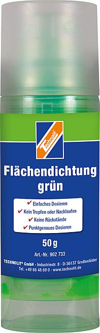 Fl&#228;chendichtung, gr&#252;n, gr&#252;n, 50 g