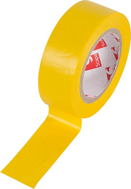 Isolierband, gelb, 8 Rollen