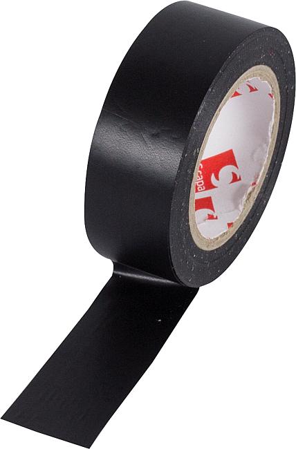 Isolierband, schwarz, 8 Rollen