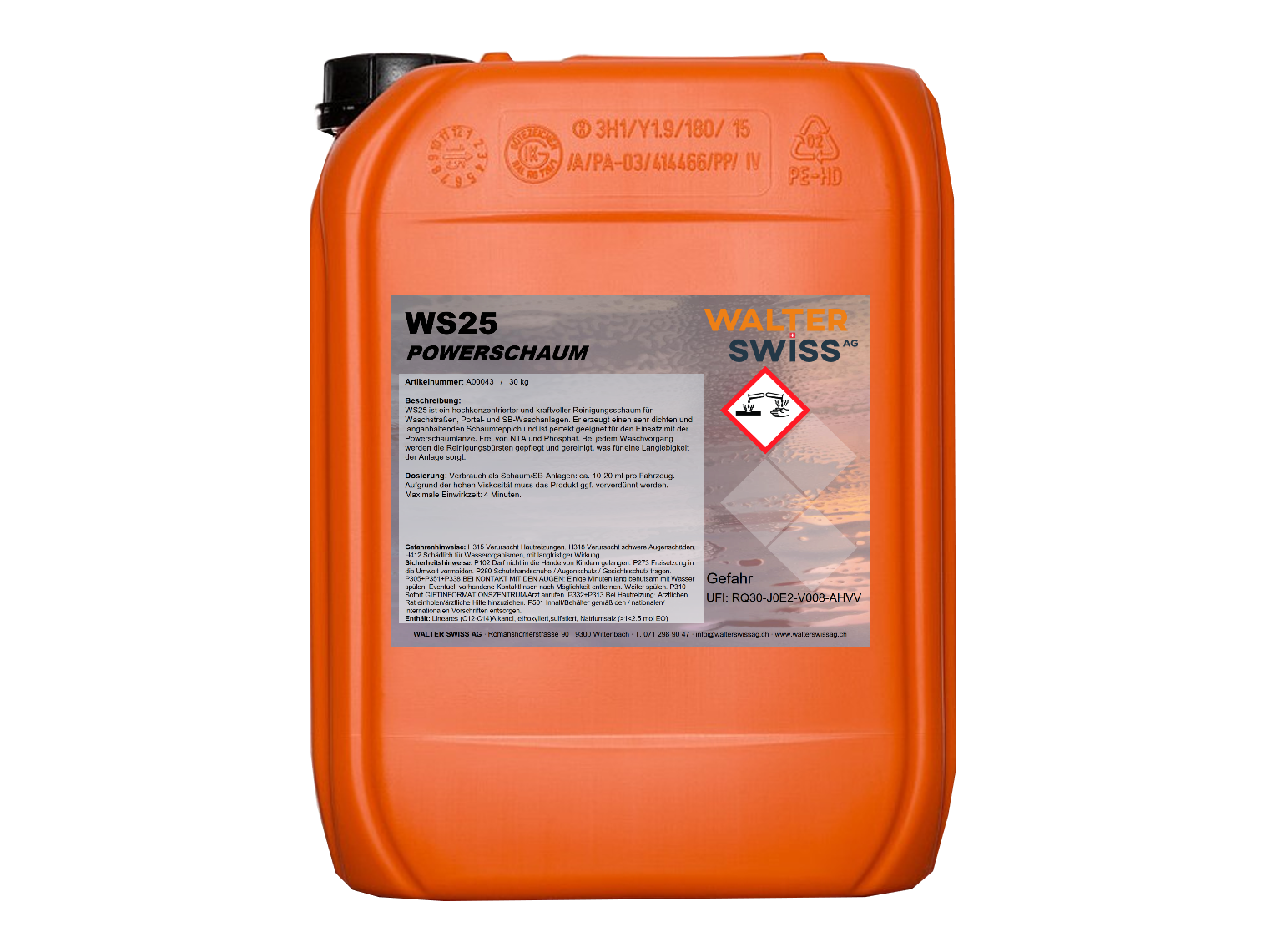 Powerschaum Blau, 25 kg
