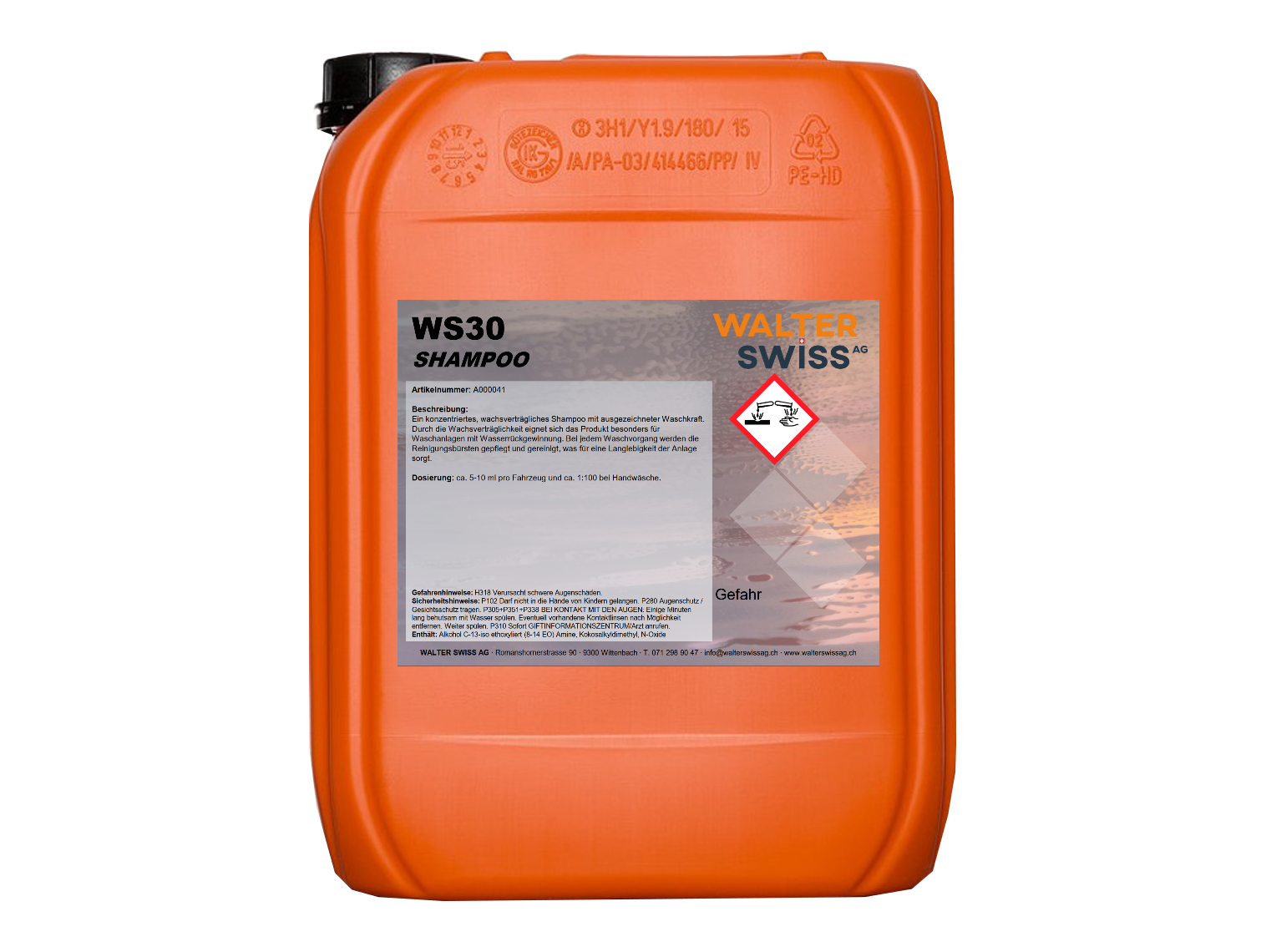 WS30 - Shampoo, 5 kg