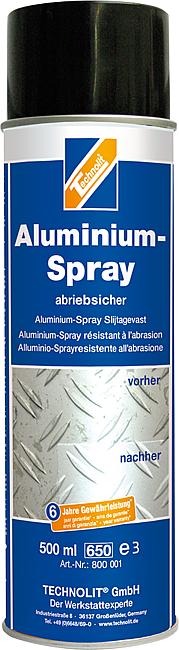 Aluminium-Spray, abriebfest, 500 ml