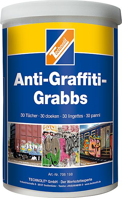 Anti-Graffiti-Grabbs, 30 T&#252;cher