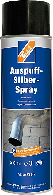 Auspuff-Silber-Spray, 500 ml
