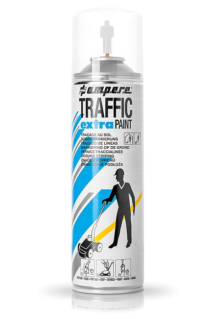 Bodenmarkierfarbe Traffic Extra Paint weiss, 500 ml