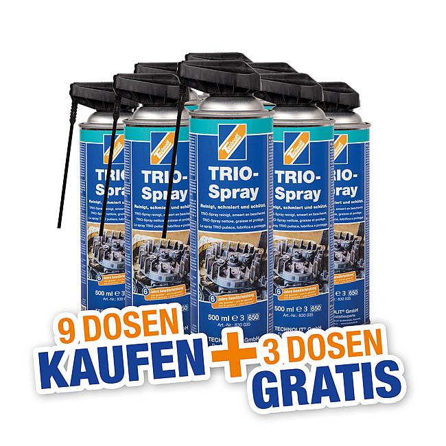 Einf&#252;hrungs-Set TRIO-Spray, 12 Dosen &#224; 500 ml