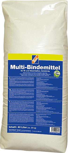 Multi-Bindemittel f&#252;r &#214;l und Chemikalien, feink&#246;rnig, 40 Liter