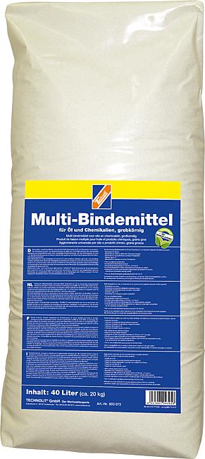 Multi-Bindemittel f&#252;r &#214;l und Chemikalien, grobk&#246;rnig, 40 Liter
