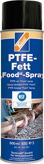 PTFE-Fett „Food“-Spray, 500 ml