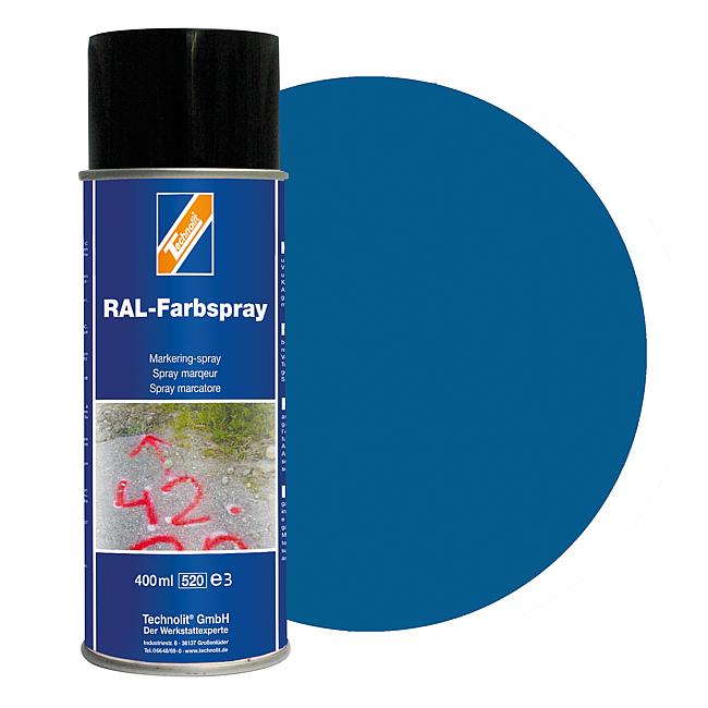 RAL-Farbspray gl&#228;nzend, RAL 5007 (brilliantblau), 400 ml
