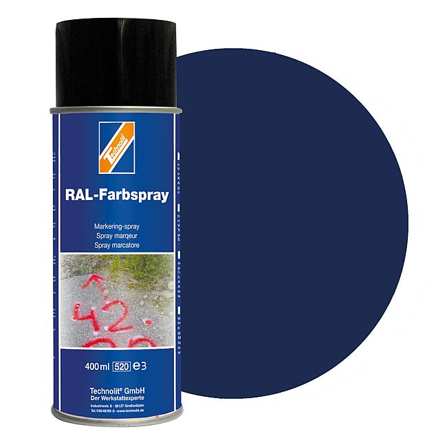 RAL-Farbspray gl&#228;nzend, RAL 5013 (kobaltblau), 400 ml
