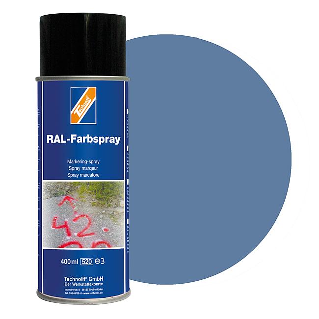 RAL-Farbspray gl&#228;nzend, RAL 5014 (taubenblau), 400 ml