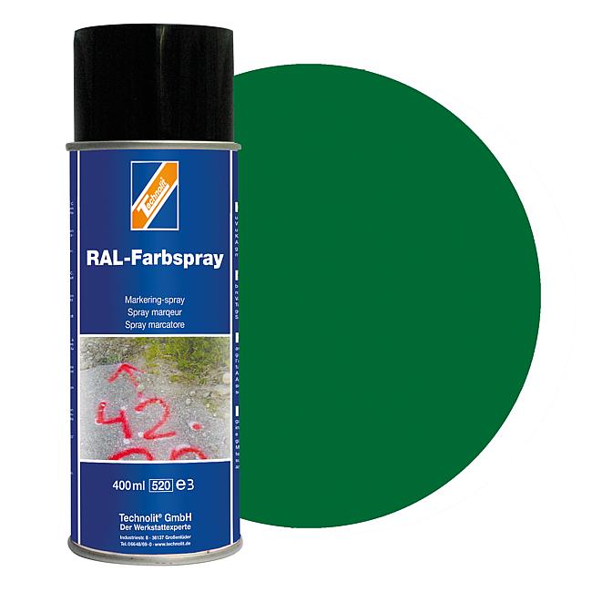 RAL-Farbspray gl&#228;nzend, RAL 6001 (smaragdgr&#252;n), 400 ml