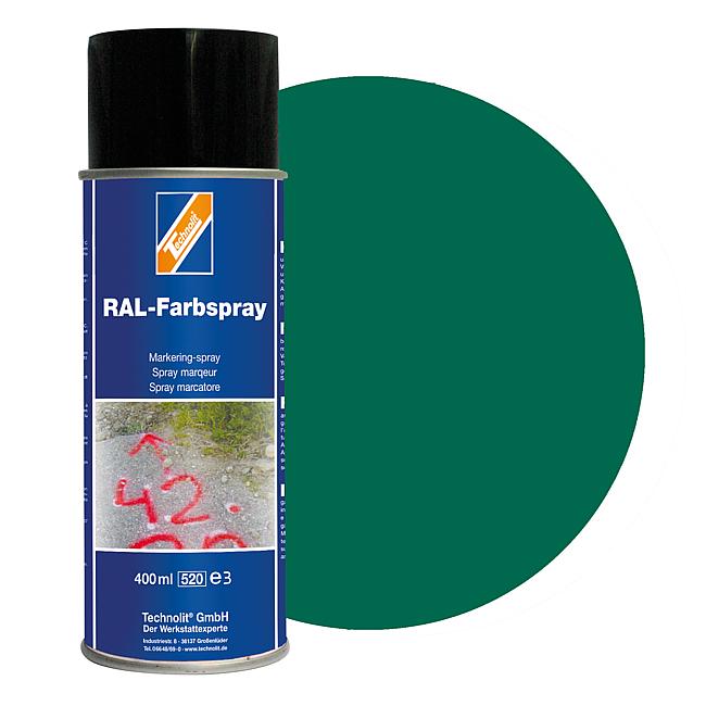 RAL-Farbspray gl&#228;nzend, RAL 6016 (t&#252;rkisgr&#252;n), 400 ml