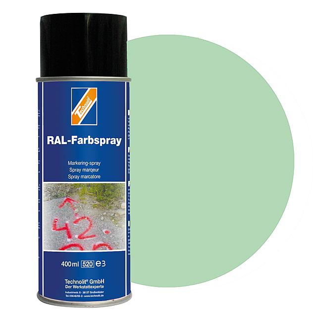 RAL-Farbspray gl&#228;nzend, RAL 6019 (wei&#223;gr&#252;n), 400 ml