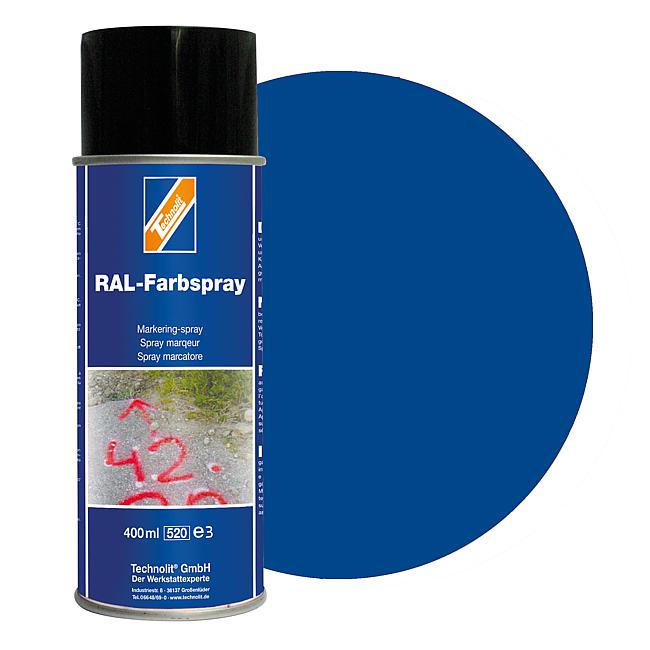 RAL-Farbspray matt, RAL 5010 (enzianblau), 400 ml