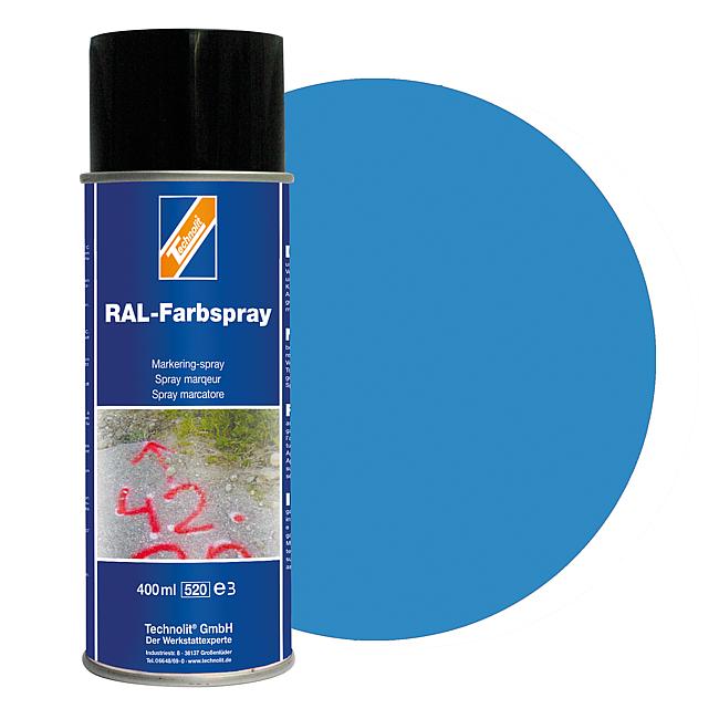 RAL-Farbspray matt, RAL 5012 (lichtblau), 400 ml