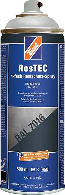 RosTEC, Anthrazitgrau RAL 7016, 500 ml