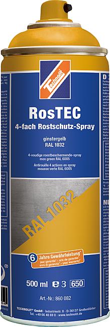 RosTEC, Ginstergelb RAL 1032, 500 ml