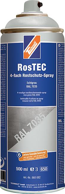 RosTEC, Lichtgrau RAL 7035, 500 ml