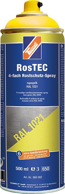 RosTEC, Rapsgelb RAL 1021, 500 ml