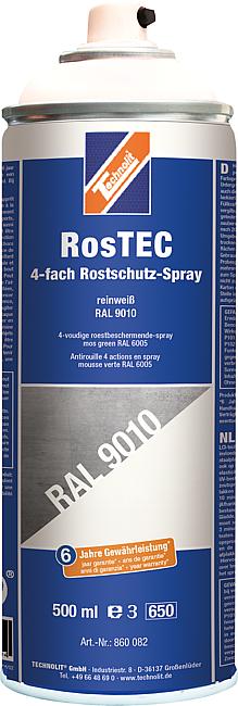 RosTEC, Reinwei&#223; RAL 9010, 500 ml