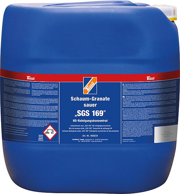 Schaum-Granate sauer SGS 169, 30 Liter