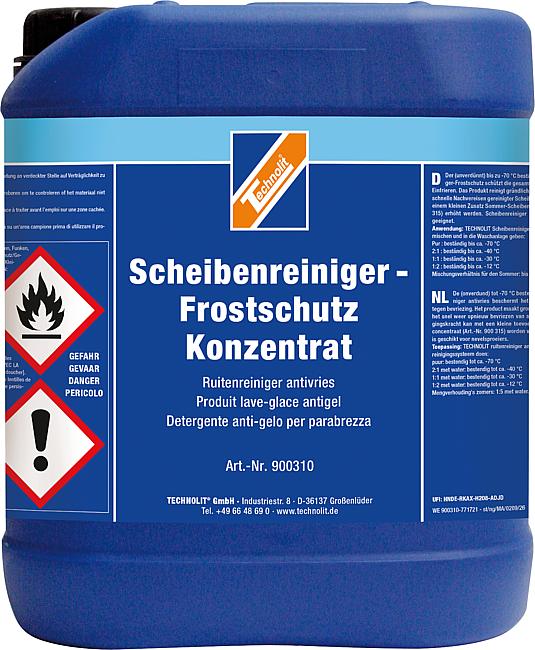 Scheibenreiniger-Frostschutz Konzentrat, 10 Liter