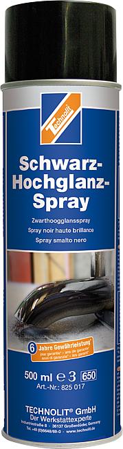 Schwarz-Hochglanz-Spray, 500 ml