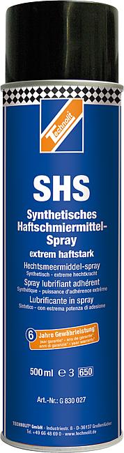 SHS Synthetisches Haftschmiermittel-Spray, 500 ml