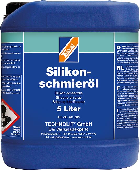 Silikonschmier&#246;l, 5 Liter