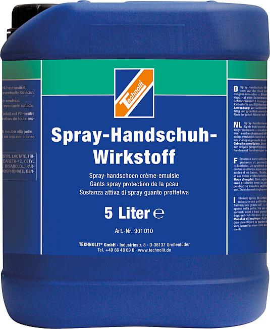 Spray-Handschuh Wirkstoff