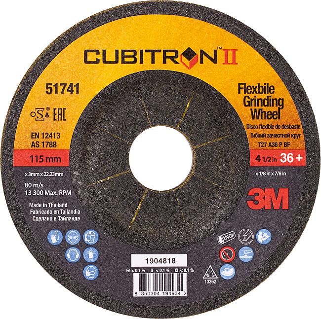 Cubitron™ II Flex Grind, &#248; 125 mm, K-36