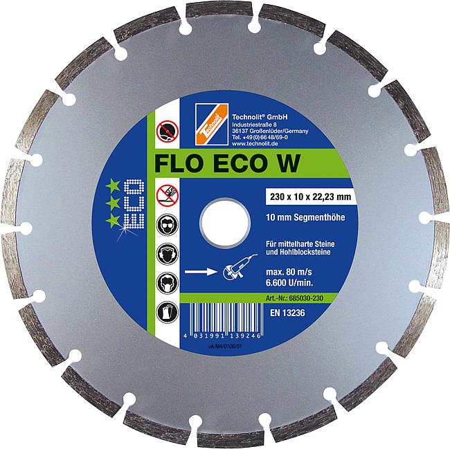 FLO Eco W, &#248; 115 mm, &#248;-Bohrung: 22,23 mm