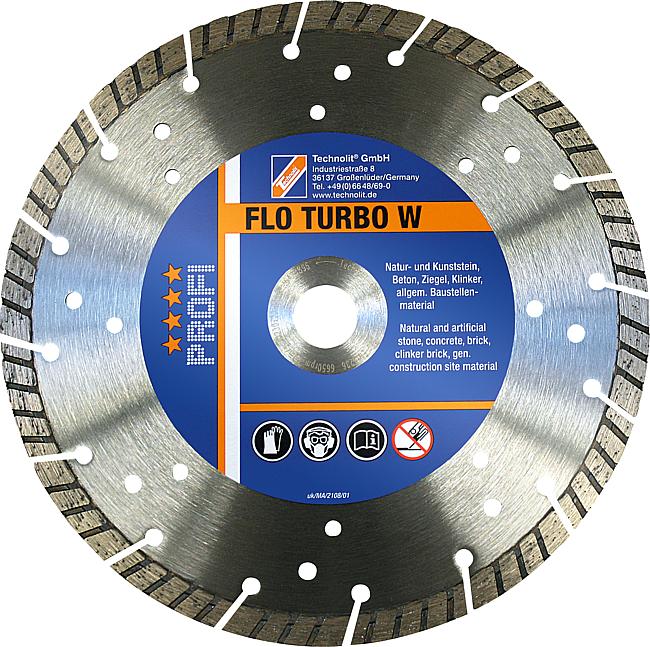 FLO Turbo W, &#248; 115 mm, &#248;-Bohrung: 22,23 mm