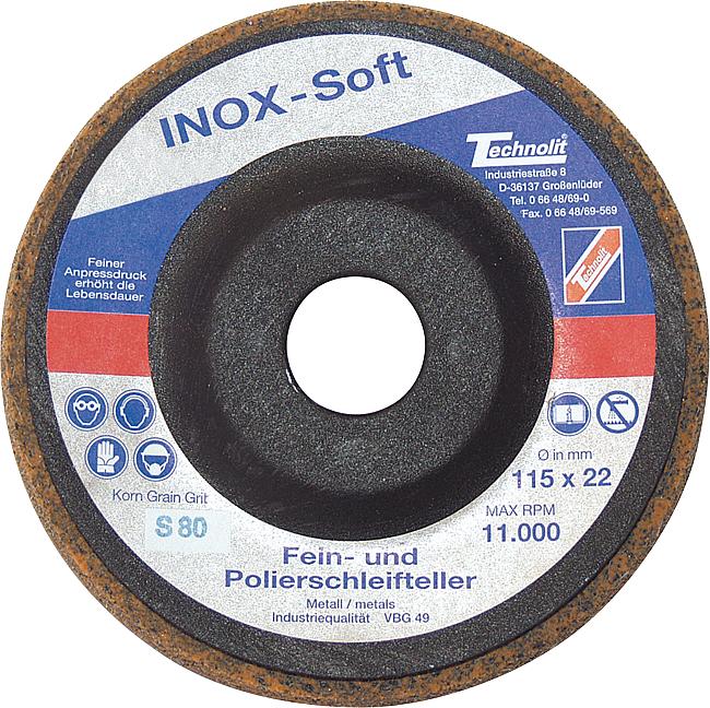 INOX-Soft, 115 mm, K-180