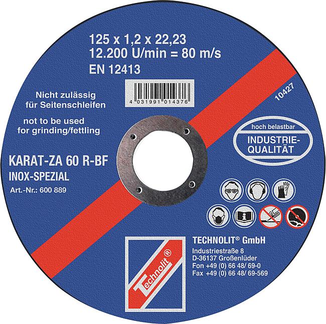 Karat-ZA 60 R Inox Spezial, 125 mm