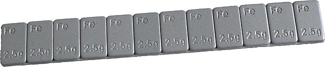 Klebe-Stahl-Auswucht-Gewicht, 100 Stck.